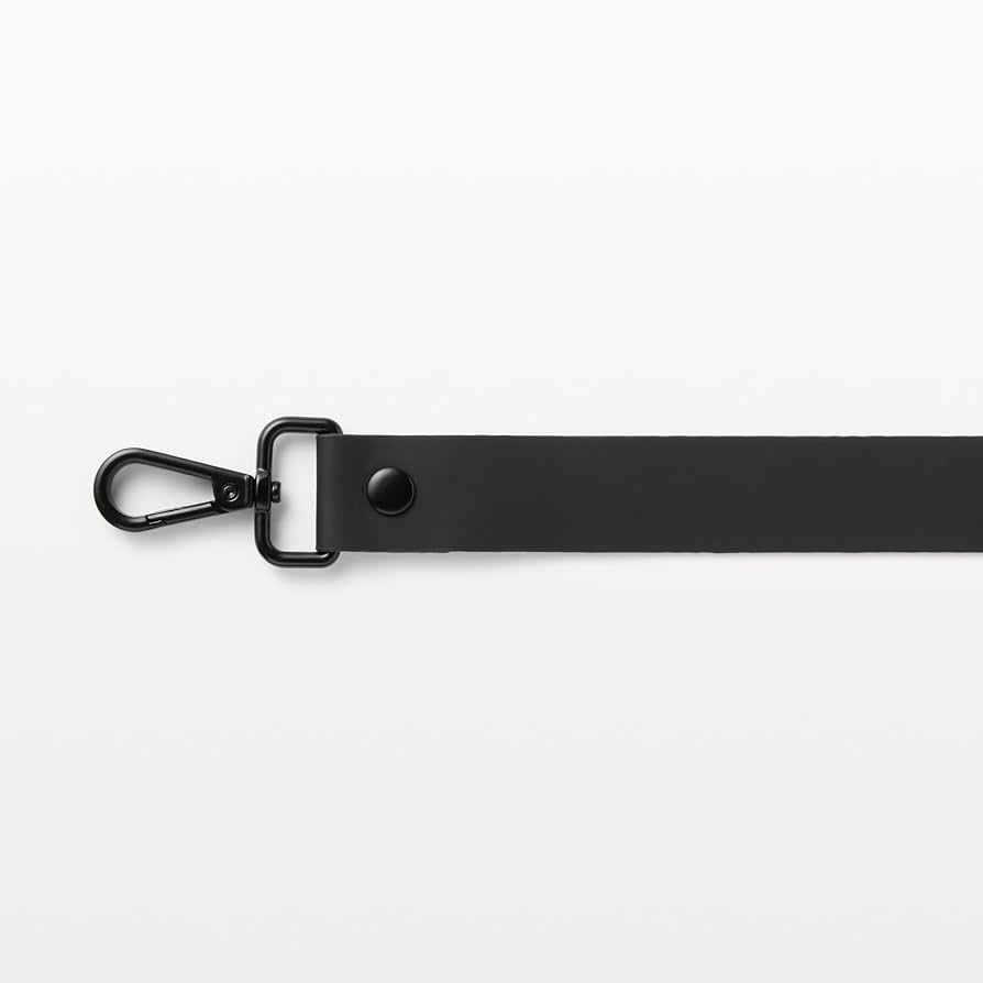 Amazon.co.jp: 無印良品 自由に組み合わせられるストラップ 黒